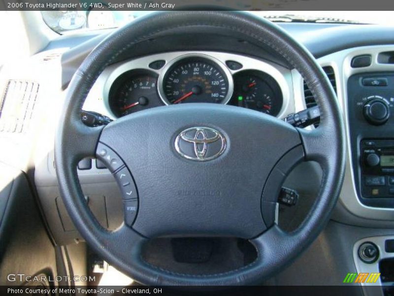 Super White / Ash Gray 2006 Toyota Highlander V6 4WD