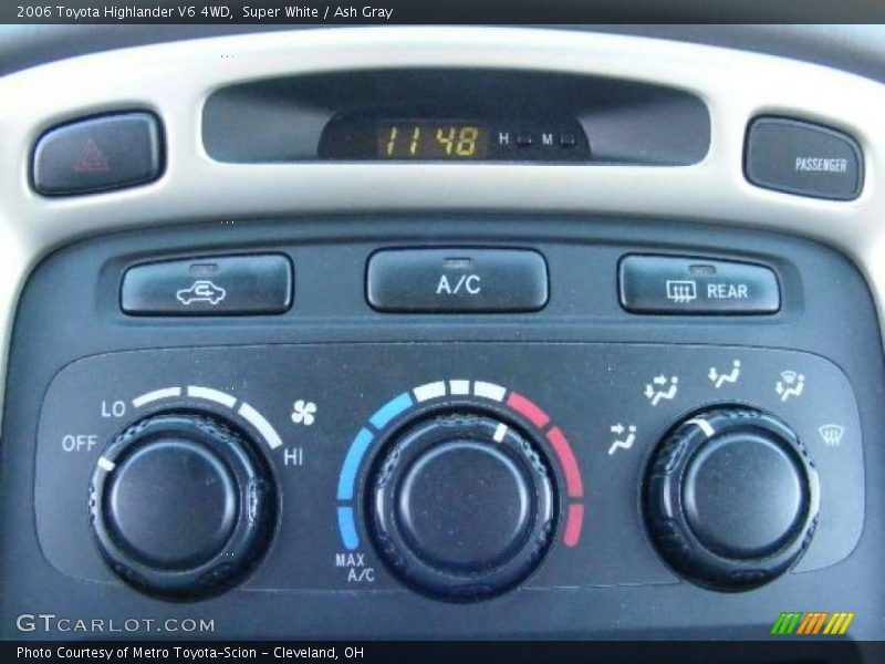 Super White / Ash Gray 2006 Toyota Highlander V6 4WD