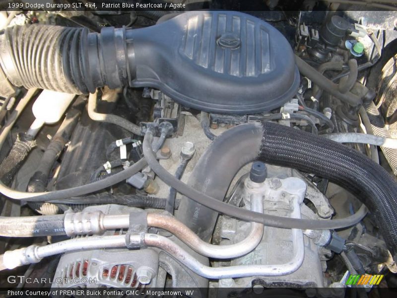 Patriot Blue Pearlcoat / Agate 1999 Dodge Durango SLT 4x4