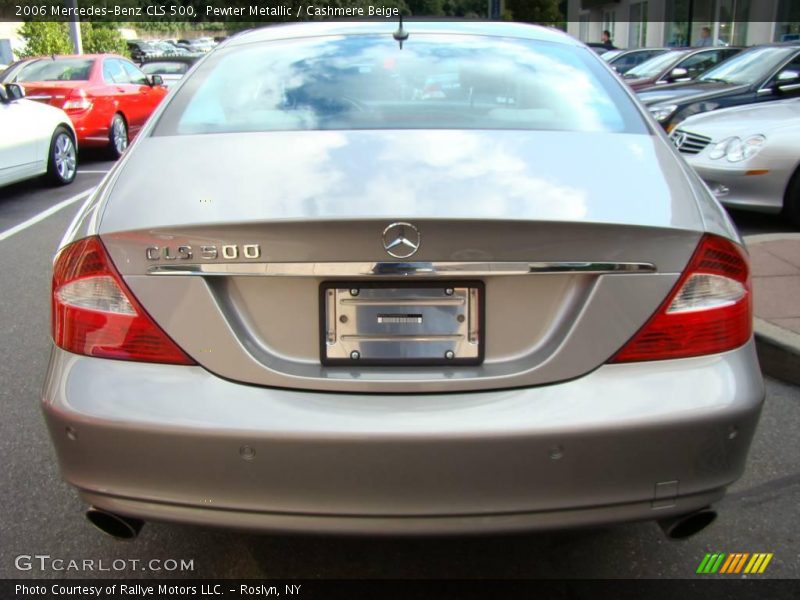 Pewter Metallic / Cashmere Beige 2006 Mercedes-Benz CLS 500