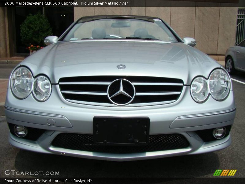 Iridium Silver Metallic / Ash 2006 Mercedes-Benz CLK 500 Cabriolet