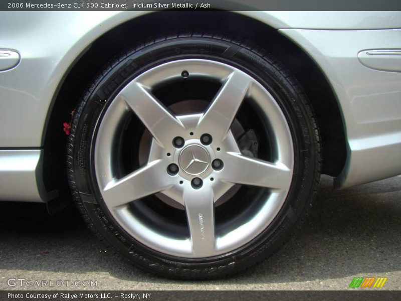 Iridium Silver Metallic / Ash 2006 Mercedes-Benz CLK 500 Cabriolet