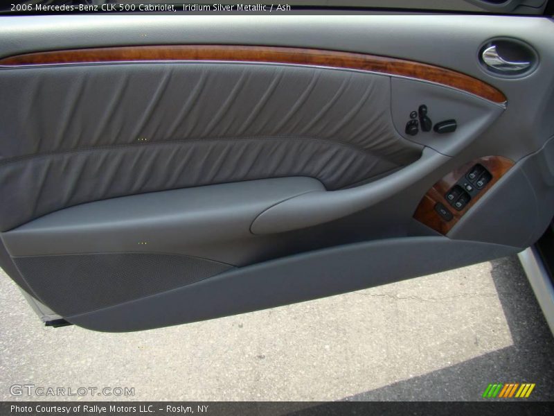 Iridium Silver Metallic / Ash 2006 Mercedes-Benz CLK 500 Cabriolet