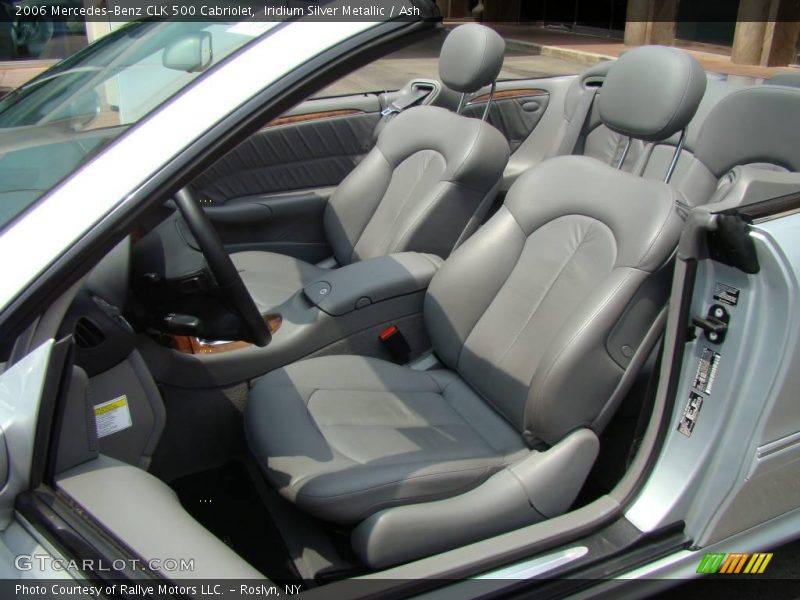 Iridium Silver Metallic / Ash 2006 Mercedes-Benz CLK 500 Cabriolet