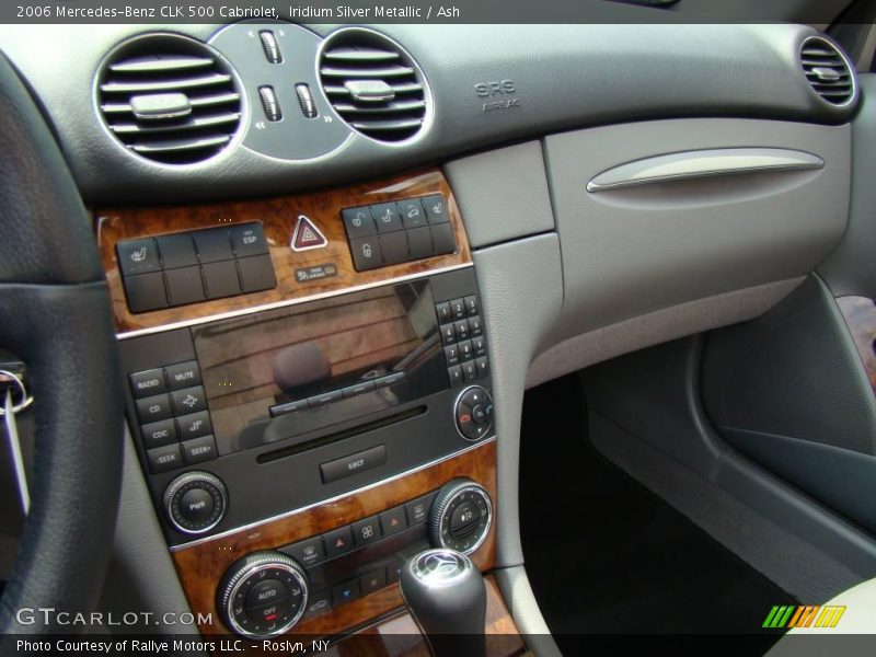 Iridium Silver Metallic / Ash 2006 Mercedes-Benz CLK 500 Cabriolet
