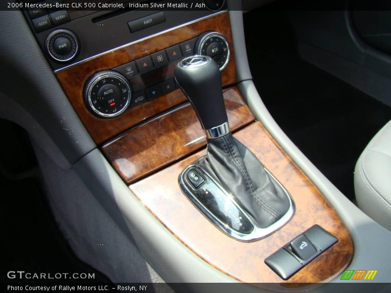 Iridium Silver Metallic / Ash 2006 Mercedes-Benz CLK 500 Cabriolet
