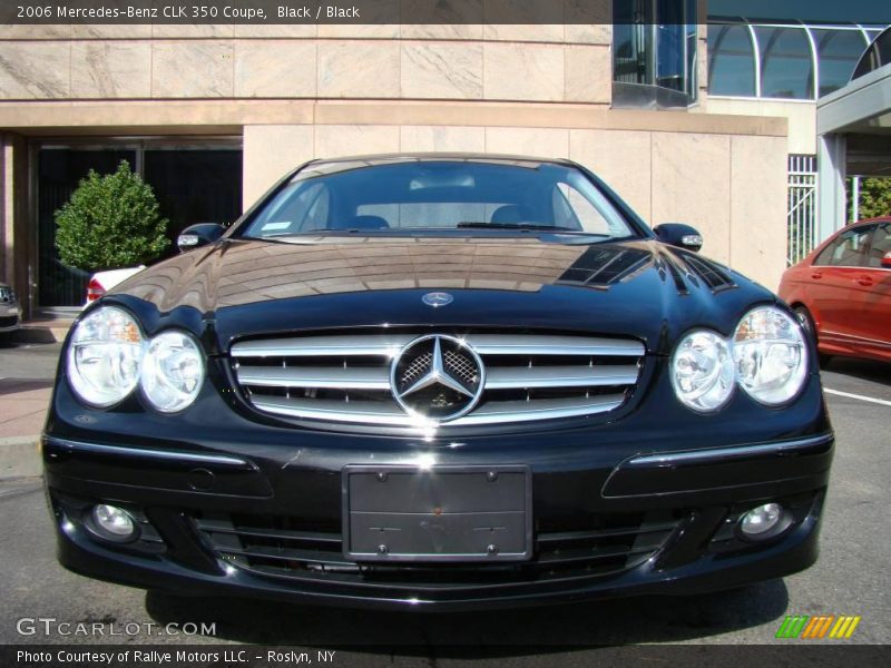 Black / Black 2006 Mercedes-Benz CLK 350 Coupe