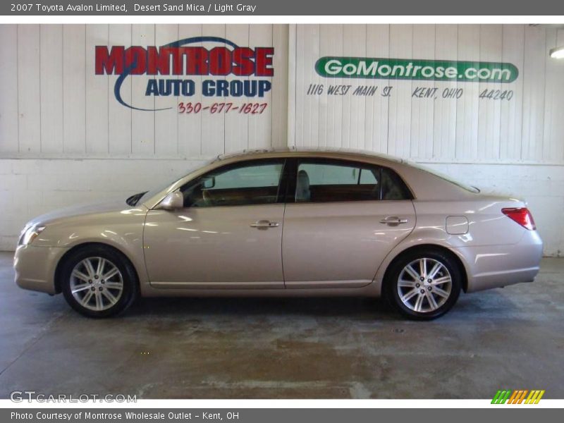 Desert Sand Mica / Light Gray 2007 Toyota Avalon Limited