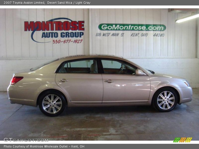 Desert Sand Mica / Light Gray 2007 Toyota Avalon Limited