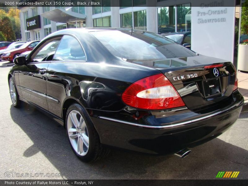 Black / Black 2006 Mercedes-Benz CLK 350 Coupe