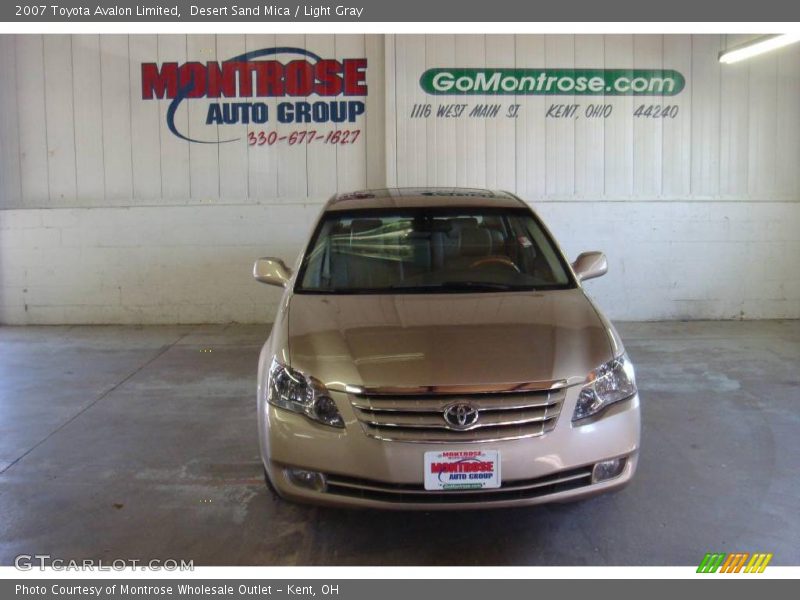 Desert Sand Mica / Light Gray 2007 Toyota Avalon Limited