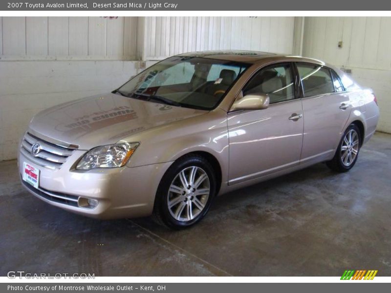 Desert Sand Mica / Light Gray 2007 Toyota Avalon Limited