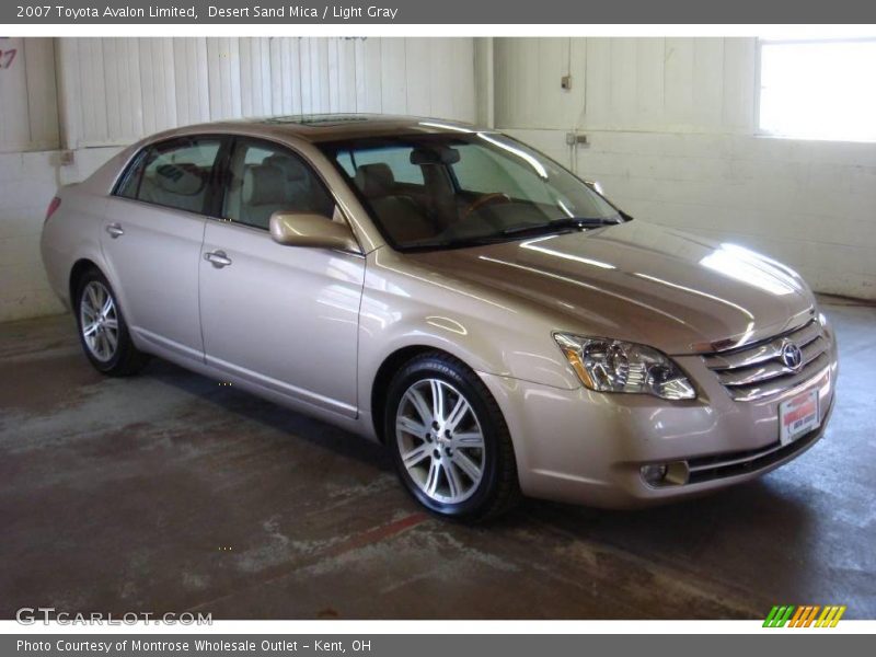 Desert Sand Mica / Light Gray 2007 Toyota Avalon Limited