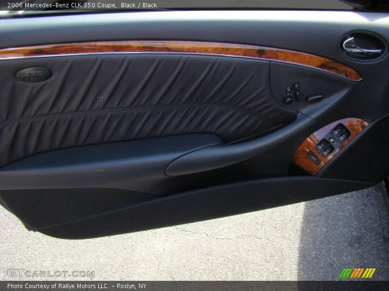 Black / Black 2006 Mercedes-Benz CLK 350 Coupe