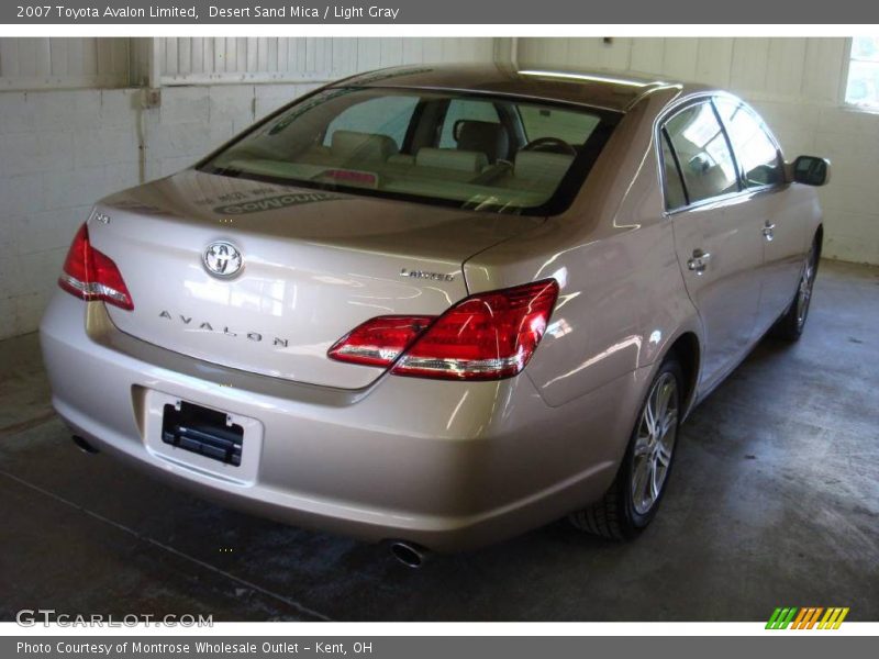 Desert Sand Mica / Light Gray 2007 Toyota Avalon Limited