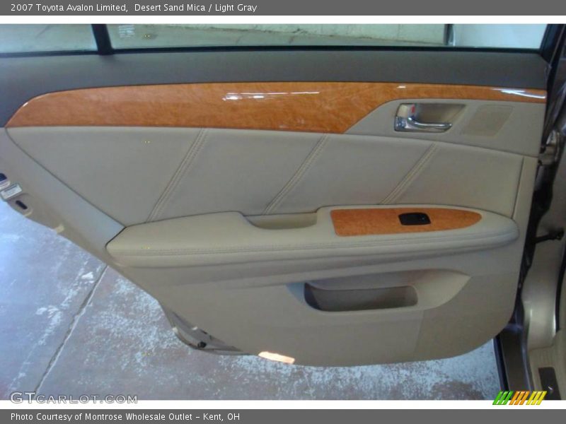 Desert Sand Mica / Light Gray 2007 Toyota Avalon Limited