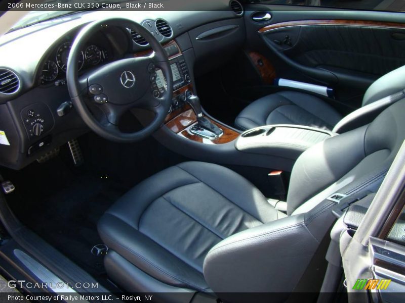 Black / Black 2006 Mercedes-Benz CLK 350 Coupe
