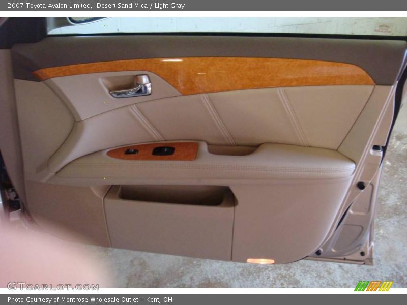 Desert Sand Mica / Light Gray 2007 Toyota Avalon Limited