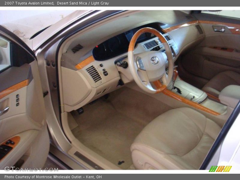 Desert Sand Mica / Light Gray 2007 Toyota Avalon Limited