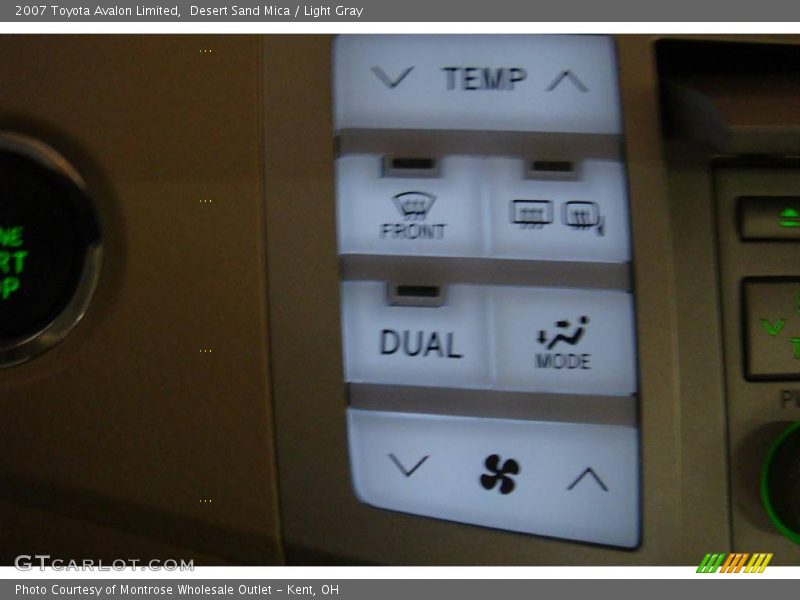 Desert Sand Mica / Light Gray 2007 Toyota Avalon Limited