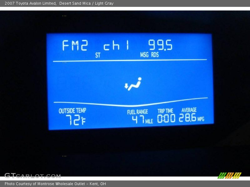 Desert Sand Mica / Light Gray 2007 Toyota Avalon Limited