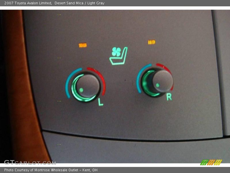 Desert Sand Mica / Light Gray 2007 Toyota Avalon Limited