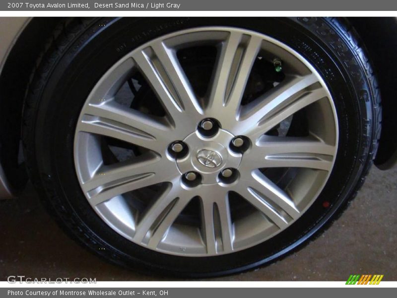 Desert Sand Mica / Light Gray 2007 Toyota Avalon Limited