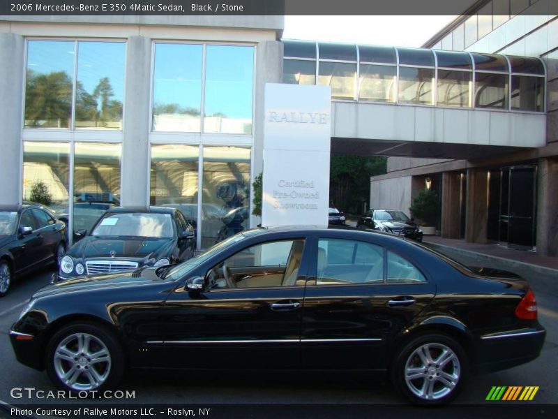 Black / Stone 2006 Mercedes-Benz E 350 4Matic Sedan