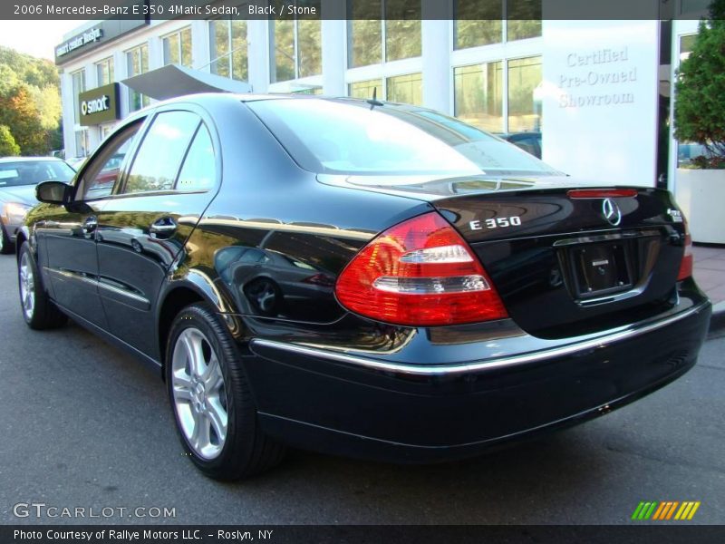 Black / Stone 2006 Mercedes-Benz E 350 4Matic Sedan