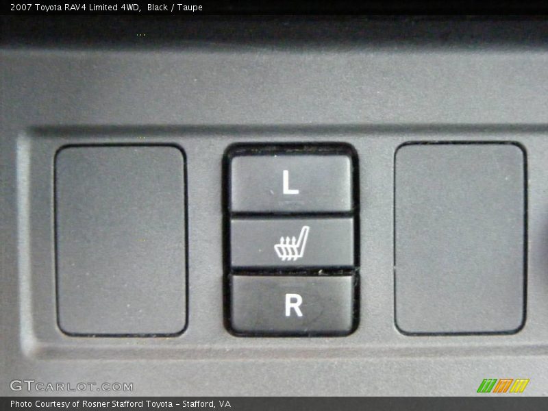 Black / Taupe 2007 Toyota RAV4 Limited 4WD