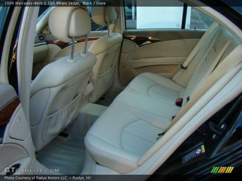 Black / Stone 2006 Mercedes-Benz E 350 4Matic Sedan