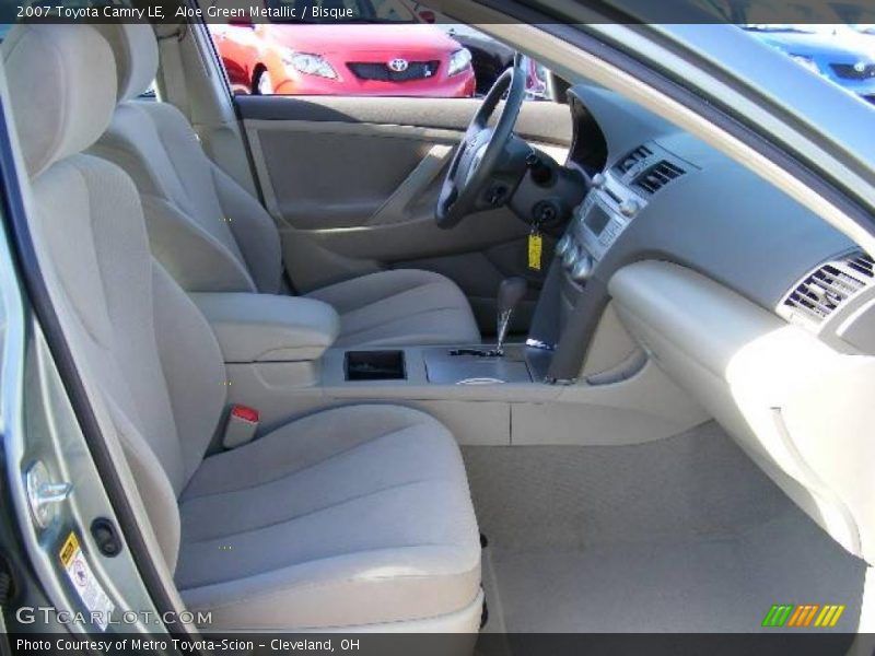 Aloe Green Metallic / Bisque 2007 Toyota Camry LE