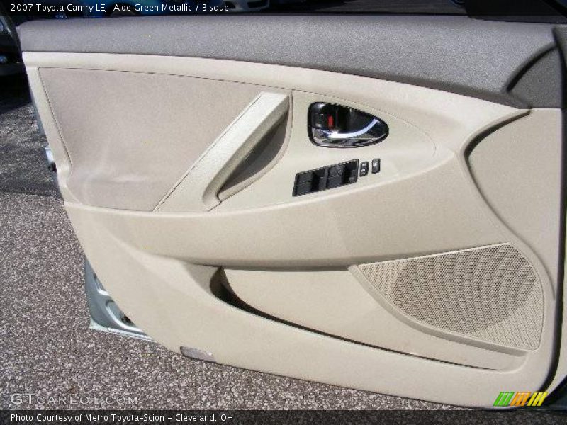 Aloe Green Metallic / Bisque 2007 Toyota Camry LE