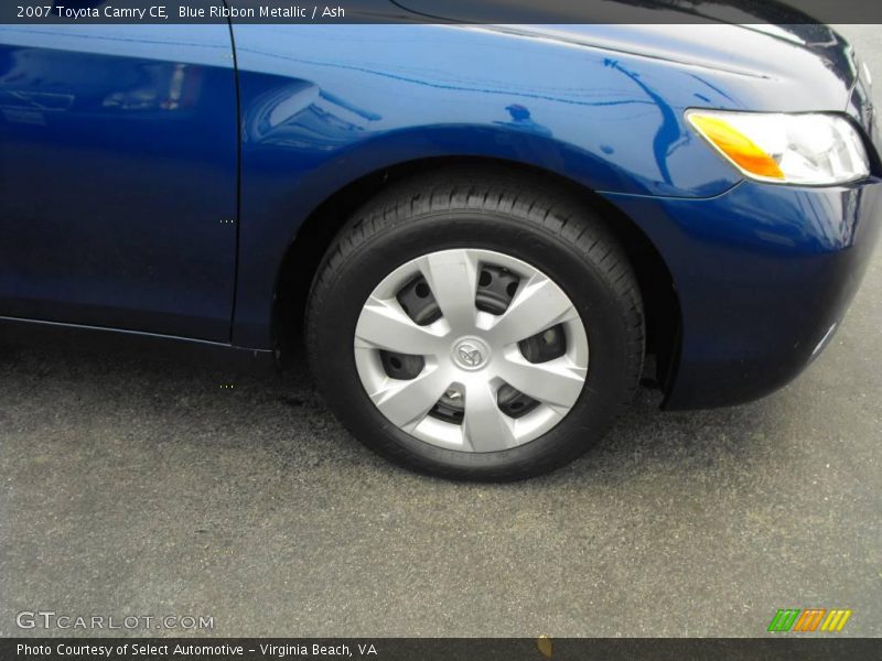 Blue Ribbon Metallic / Ash 2007 Toyota Camry CE