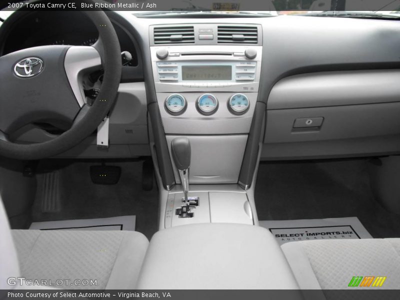 Blue Ribbon Metallic / Ash 2007 Toyota Camry CE