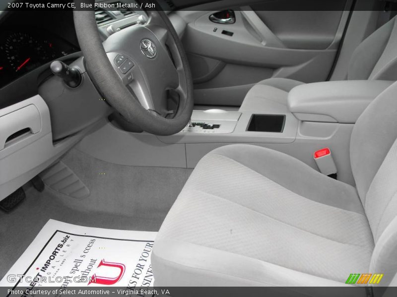 Blue Ribbon Metallic / Ash 2007 Toyota Camry CE