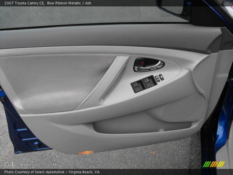 Blue Ribbon Metallic / Ash 2007 Toyota Camry CE
