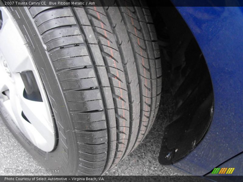 Blue Ribbon Metallic / Ash 2007 Toyota Camry CE