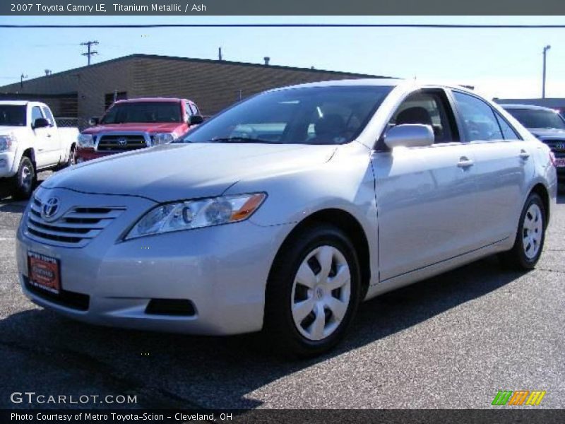 Titanium Metallic / Ash 2007 Toyota Camry LE