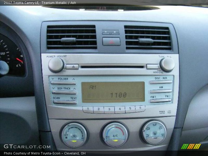 Titanium Metallic / Ash 2007 Toyota Camry LE