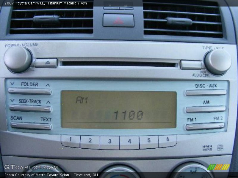 Titanium Metallic / Ash 2007 Toyota Camry LE