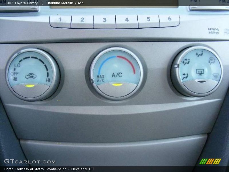 Titanium Metallic / Ash 2007 Toyota Camry LE