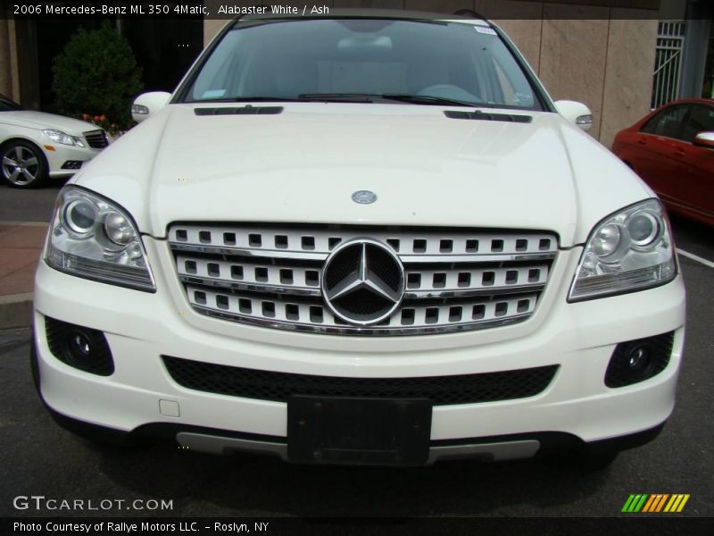 Alabaster White / Ash 2006 Mercedes-Benz ML 350 4Matic