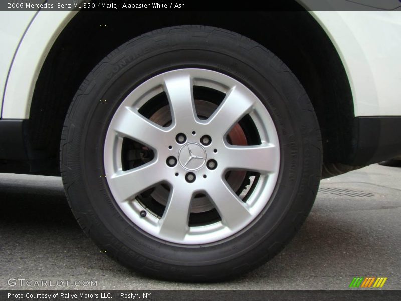 Alabaster White / Ash 2006 Mercedes-Benz ML 350 4Matic