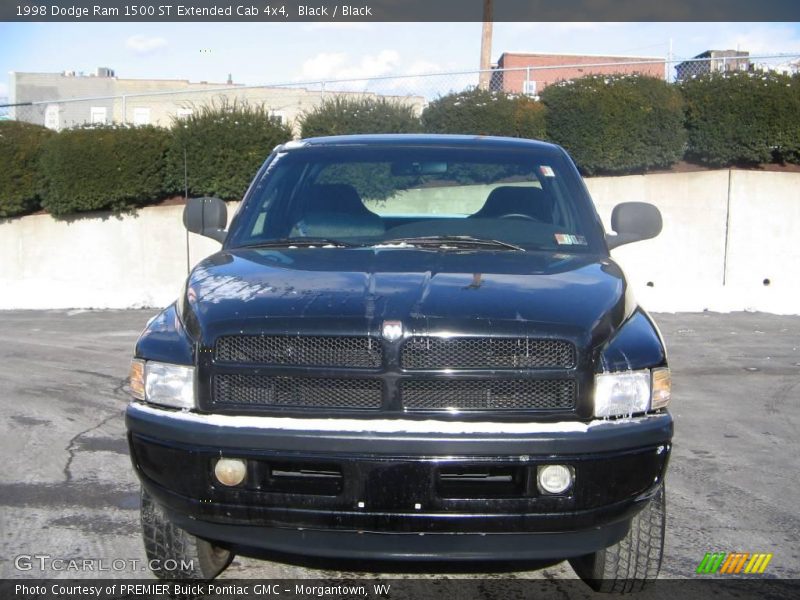 Black / Black 1998 Dodge Ram 1500 ST Extended Cab 4x4
