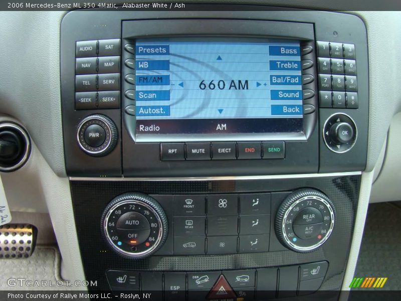 Alabaster White / Ash 2006 Mercedes-Benz ML 350 4Matic