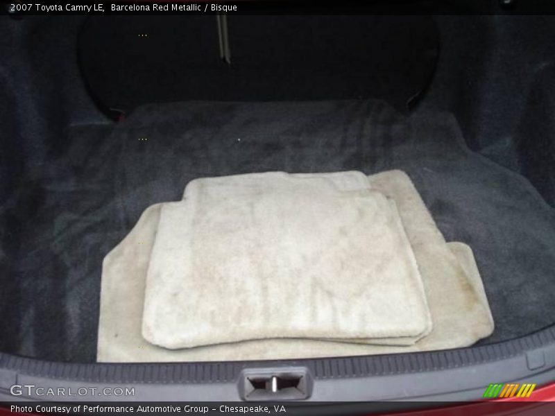 Barcelona Red Metallic / Bisque 2007 Toyota Camry LE