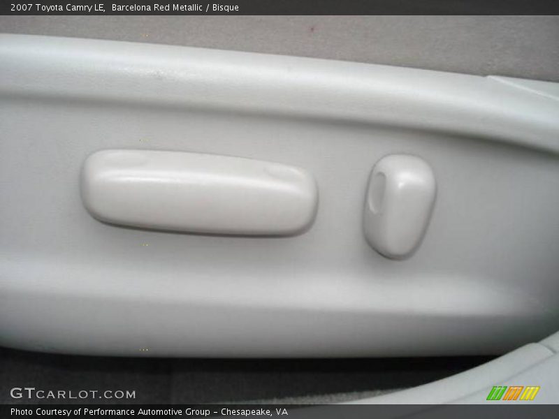 Barcelona Red Metallic / Bisque 2007 Toyota Camry LE