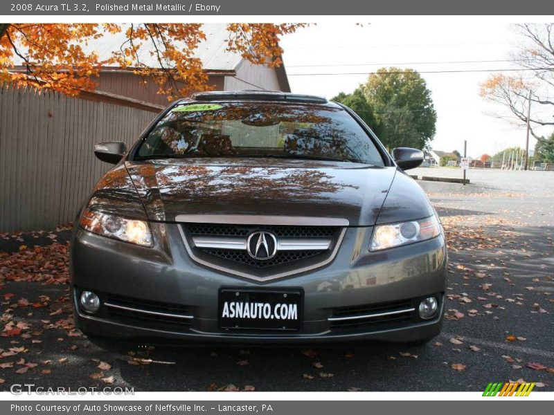 Polished Metal Metallic / Ebony 2008 Acura TL 3.2