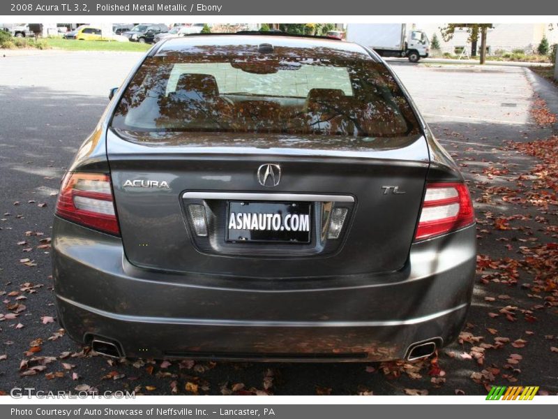Polished Metal Metallic / Ebony 2008 Acura TL 3.2